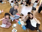 保護者会（親子で応援グッズ作り＆給食試食会）